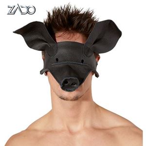 Picture of Ledermaske Schwein