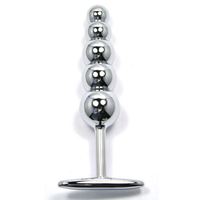 Bild von Dildo aus Metall Analperlen