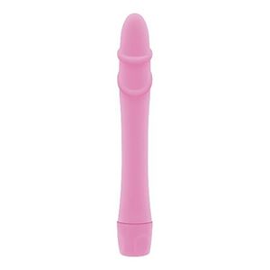 Immagine di Schlanker Vibrator in Pink mit Riffeln