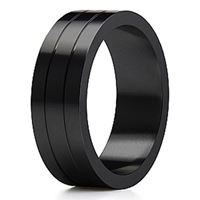 Image de Penisring aus Metall III in Schwarz