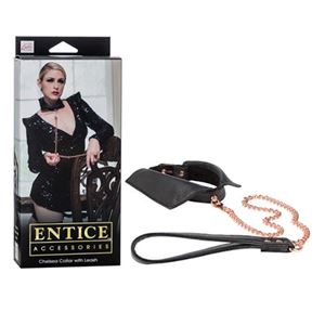 Resim Handgefertigtes Halsband mit Leine