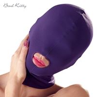 Resim Bedeckende Kopfmaske in Violett