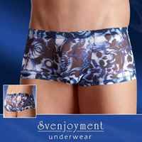 Resim Short für Herren mit Totenkopfmotiv