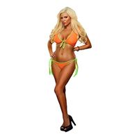 Bild von Set Top mit Slip in Orange