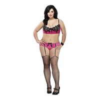 Afbeelding van Bustier mit Straps-Höschen  