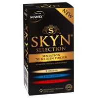 Εικόνα της Set 9 Kondome Manix SKYN Selection