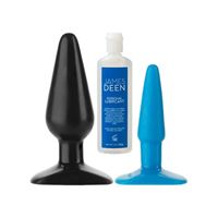 Picture of James Deen Anales Trainingsset in Schwarz und Blau