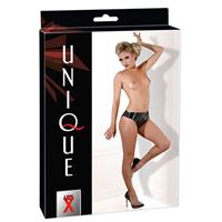Bild von Slip aus Latex in Schwarz