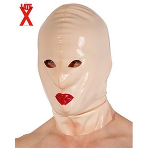 Afbeelding van Latex-Maske Tranny hautfarben