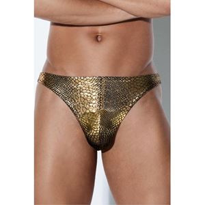 Picture of Herrenstring Croco Gold