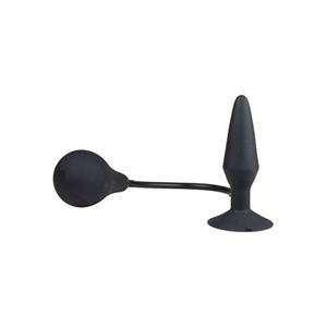 Εικόνα της Aufblasbarer Buttplug in Schwarz