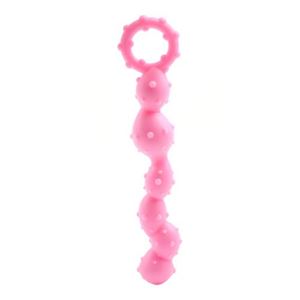 Εικόνα της Anal Beads aus Silikon IV in Pink