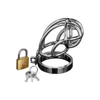Afbeelding van Produkt: Captus Stainless Steel Locking Chastity Cage