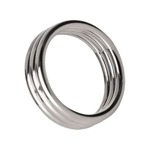 Image de Echo - Dreifach-Cockring aus Edelstahl
