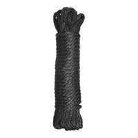 Afbeelding van Premium Bondage-Seil aus schwarzem Nylon