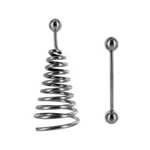 Picture of Spiralförmige Nippelklemme mit Kügelchen