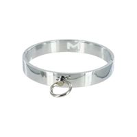 Resim Chrome Slave Collar - Medium/Large