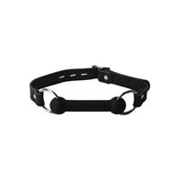 Afbeelding van Strict Leather Knebel in Form einer Beißstange aus Silikon