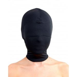 Afbeelding van Strict Leather Haube aus Elastan in Schwarz