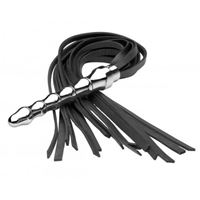 Picture of Peitsche aus Leder mit Griff aus Stahl in Dildoform