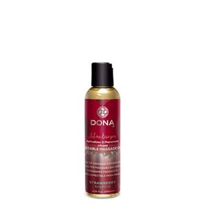 Изображение Dona Kissable Massage oil Strawberry