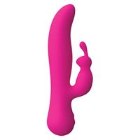 Resim Vibrator aus Silikon in Pink