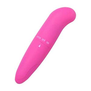 Immagine di Sanfter Vibrator mit gebogener Spitze in Pink