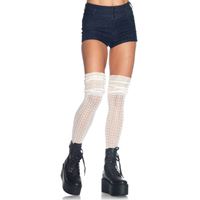 Bild von Overknee-Strümpfe in Elfenbein