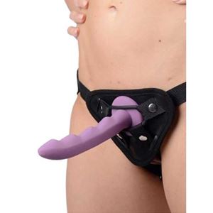 Immagine di Strap-on Umschnalldildo in Violett