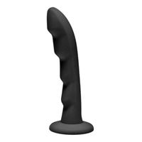 Picture of Strap-on Dildo aus Silikon in Schwarz