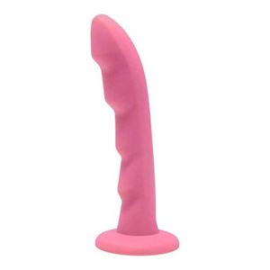 Picture of Strap-on Dildo aus Silikon in Pink