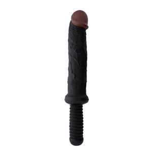 Bild von Bigstuff 25 cm Dildo mit Griff in Schwarz