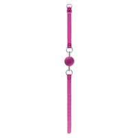 Afbeelding van Pink-transparenter Ball Gag