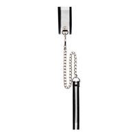 Image de Schwarz-transparentes Halsband mit Kette