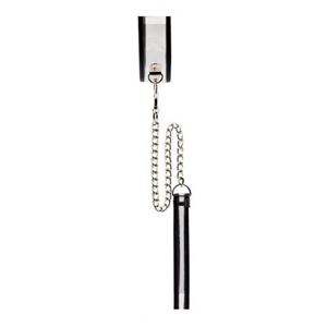 Picture of Schwarz-transparentes Halsband mit Kette