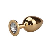 Εικόνα της Goldener Buttplug aus Aluminium ? Diamant
