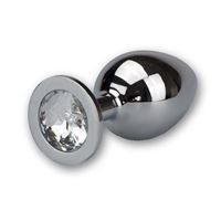 Afbeelding van Aluminium Buttplug ? Diamant