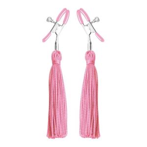 Изображение Nippelklemmen mit Quasten in Pink
