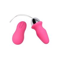 Image de Vibrierender Buttplug mit Fernbedienung in Pink