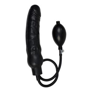 Picture of Aufblasbarer realistischer Dildo in Schwarz