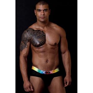 Bild von Herren-Slip in Schwarz