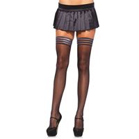 Bild von Sheer stay up with striped top