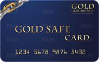 Picture of Gold Safe Card