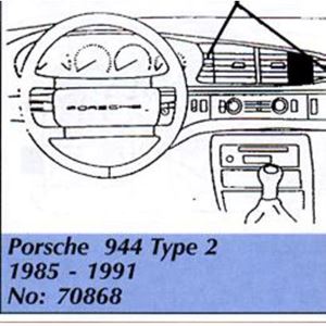 Resim Halter für Porsche 944 Type 2 - Bj.: 1985 bis 1991