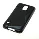 Immagine di S-CURVE, TPU-Case für  HTC One M9, BLACK