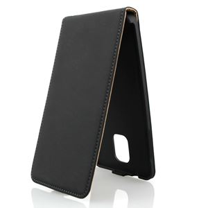 Bild von Premium Flipstyle, BLACK, Ledertasche für  Sony Xperia E