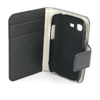 Bild von Premium Bookstyle BLACK für  Samsung S6810P Galaxy Fame