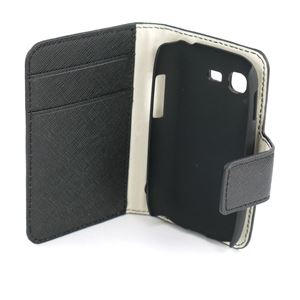 Bild von Premium Bookstyle BLACK für  Samsung S6810P Galaxy Fame