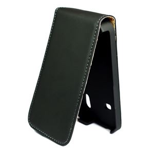 Bild von Dolce Vita Flipstyle BLACK, Ledertasche für  Samsung S8600 Wave 3