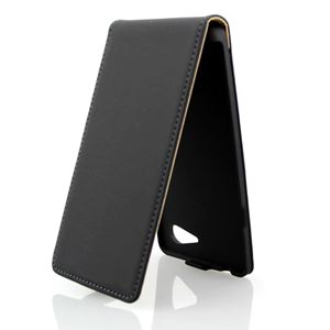 Bild von Premium Flipstyle, BLACK, Ledertasche für  Sony Xperia Z3 Compact